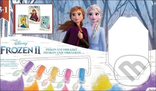 Pískování obrázku Ledové království II/Frozen II 3v1, Bonaparte, 2021